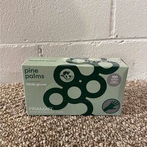 Pine Palms Nitrile Gloves - Green